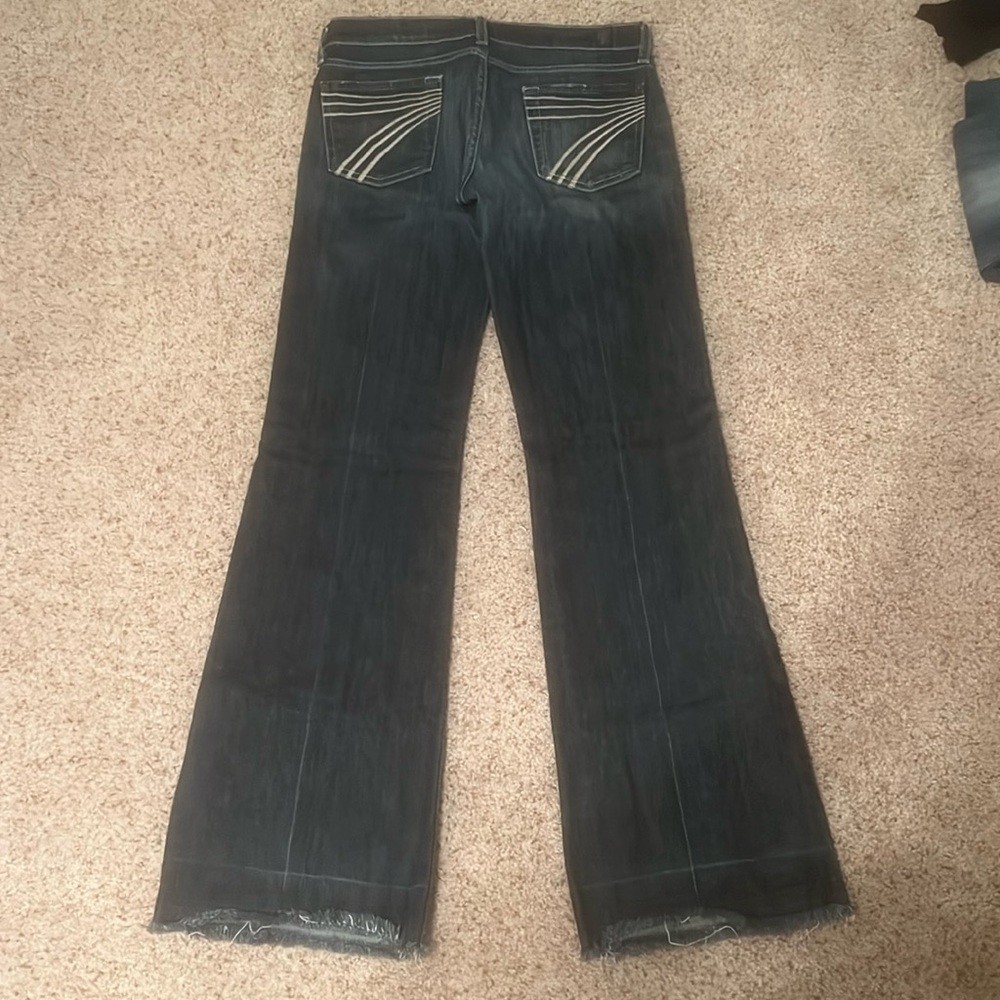 7 for all man kind flare jeans